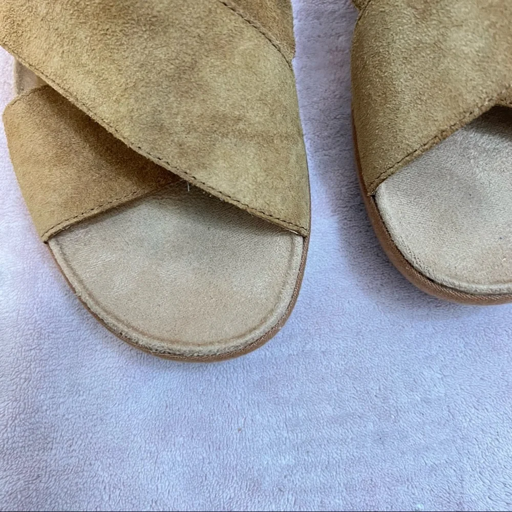Vionic Hayden Platform Slip-On Sandal or Slides. Size 9 1/2.